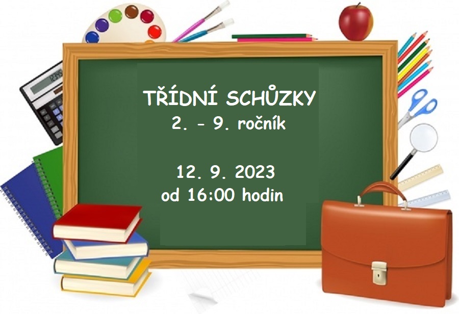 Třídní schůzky 2.-9. ročník