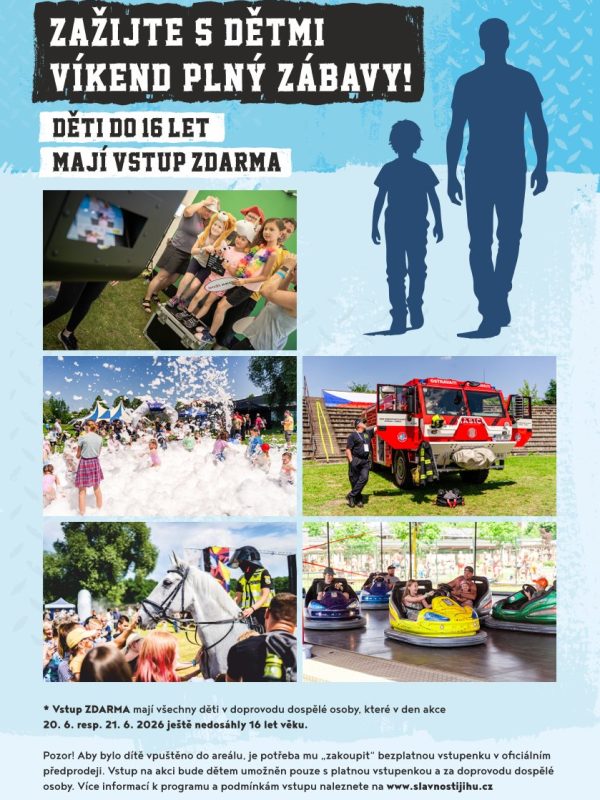Informace o vstupenkách na Slavnosti Jihu