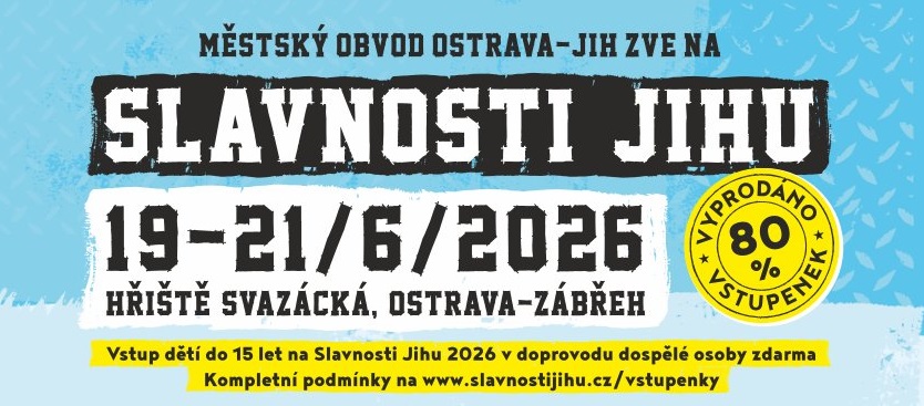 Pozvánka na Slavnosti Jihu 2026